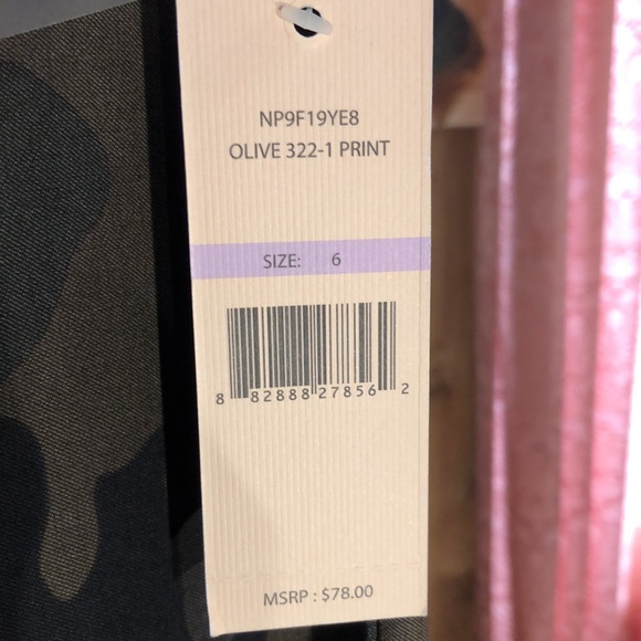 NWTO Nanette Lepore Army Exercise Pants -Size 6 - Picture 5 of 12